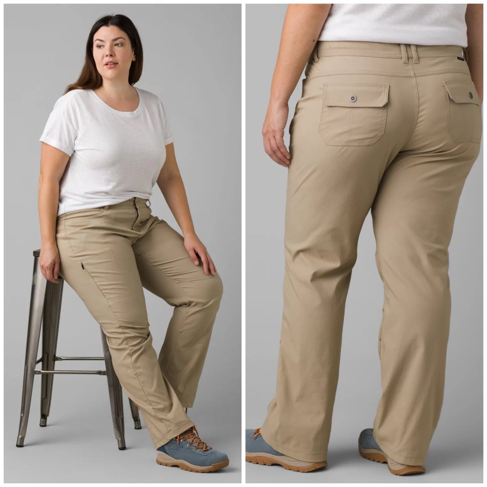 prAna Women Plus Halle II rolltab Hiking Pants Sz 18W